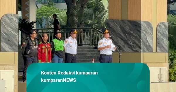Dishub DKI Apel Bareng Ojol di Balai Kota, Bahas Parkir-Penertiban Humanis