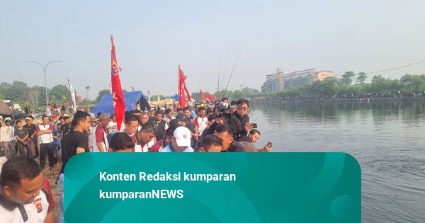 Kisah Peserta Lomba Mancing Polres Serang: Datang Jam 2 Pagi, Berebut 2 Ton Ikan