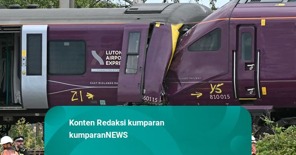 28 Orang Masih Dirawat Imbas Tabrakan Kereta di London