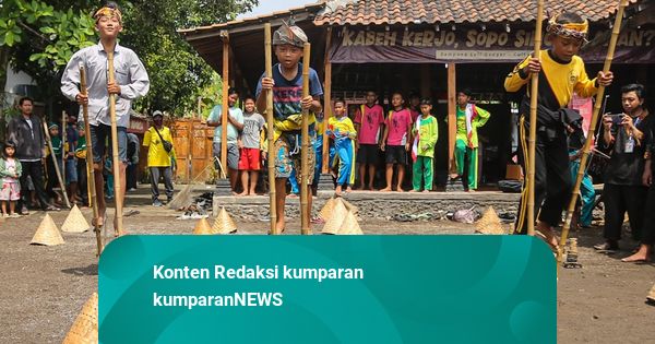 Kampung “Lali Gadget” Hidupkan Lagi Permainan Tradisional untuk Anak-anak
