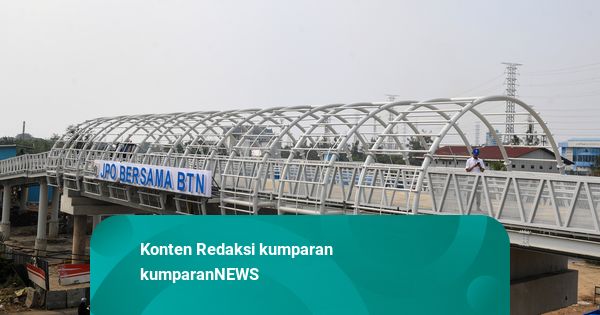 Foto: Mengintip JPO Penghubung Ancol dan JIS
