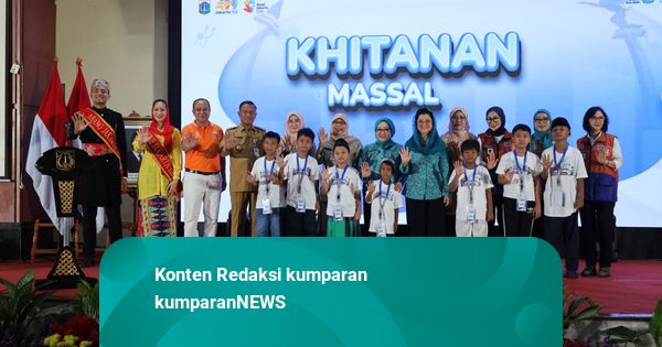 Kado Spektakuler HUT ke-499 Jakarta, TP PKK-PAM JAYA Gratiskan Khitan 2.000 Anak