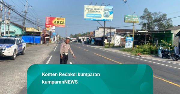 Nenek di Bantul Tewas Ditabrak Pemotor saat Menyeberang Jalan