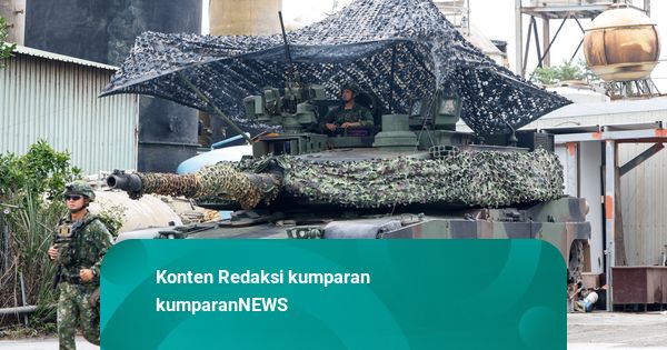 Foto: Taiwan Gelar Simulasi Serangan Mendadak