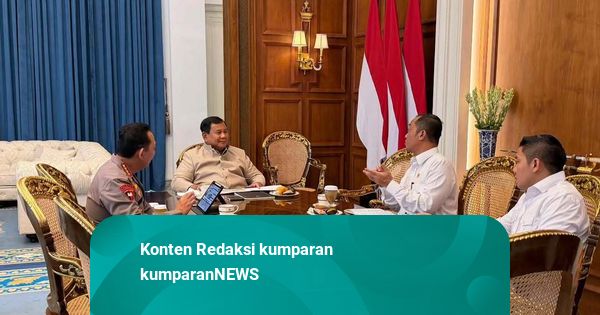 Seskab Teddy: Presiden Prabowo Terima Kapolri, Bahas Situasi Keamanan di RI
