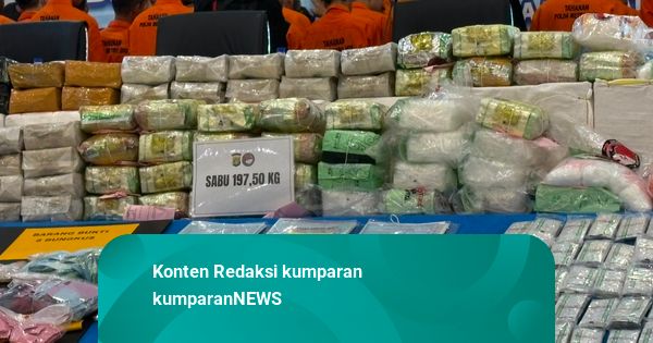 Polda Metro Bongkar 3.809 Kasus Narkoba Sejak Januari, Sita 17,4 Ton Sabu-Ganja