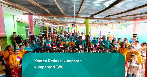 Kunjungi TK Dharma Wanita di NTT, Ketum TP PKK Tekankan soal Peran Keluarga