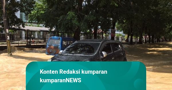 Jakarta Banjir Pagi Ini: 21 RT Tergenang, Ketinggian Capai 80 Cm