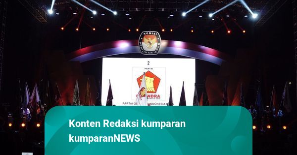 Survei Nusantara Riset: Gerindra 27,2%, Golkar 15,6%, PDIP 15,1%