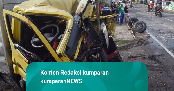 Kecelakaan Beruntun di Banyumanik Semarang, Berawal dari Truk Rem Blong