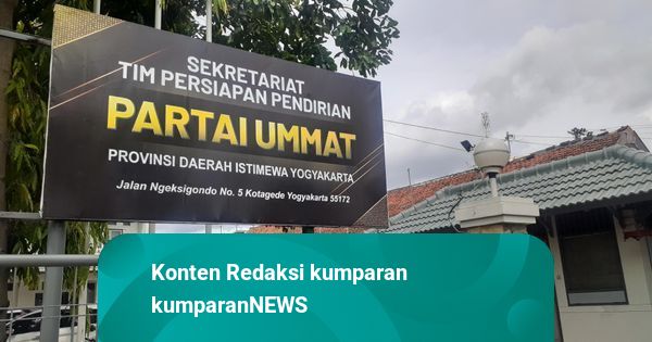 Partai Ummat Soal Bubarnya Partai Ummat DIY: Kepengurusan Lama Berakhir