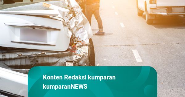 Mobil Polisi Ditabrak SUV Saat Pengadangan, Diduga Sindikat Narkoba Lampung