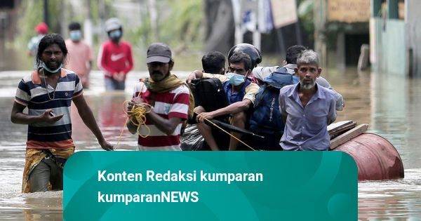 Korban Tewas Banjir & Longsor Sri Lanka Tembus 334 Orang, 400 Hilang
