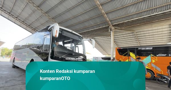 PO Efisiensi Lanjutkan Uji Coba Bus Listrik Trayek AKAP