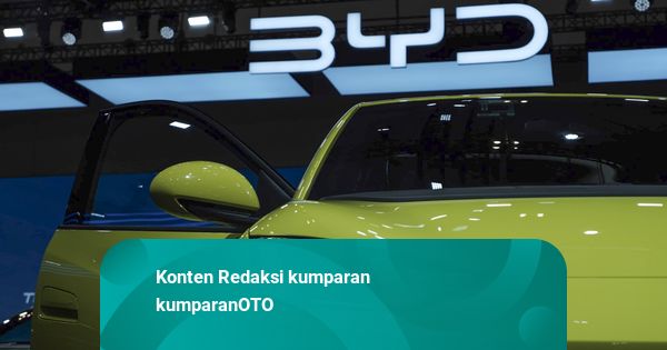BYD Masuk 3 Besar Merek Mobil Terlaris Oktober 2025
