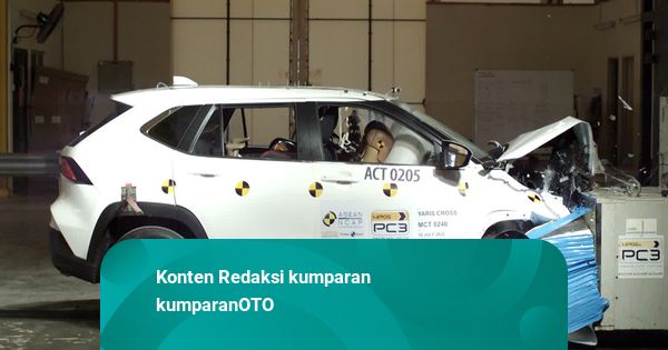 Toyota Yaris Cross Sabet Bintang Lima Uji Tabrak ASEAN NCAP