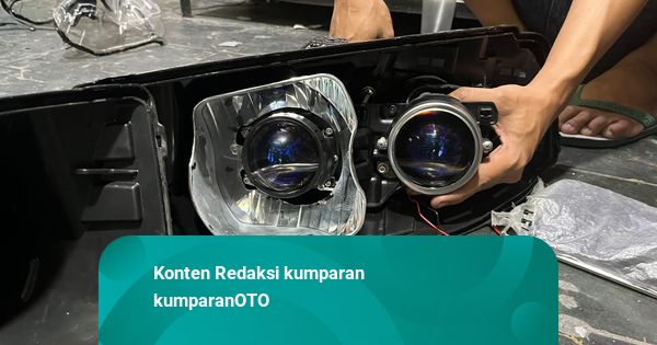Ternyata Ongkos Pasang Lampu Biled Mobil Lebih Murah Dibanding Motor