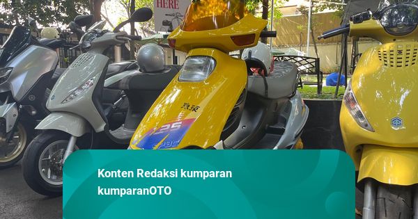 Foto: Skutik Jadul Honda Spacy 125 Tahun 1987, Dikulik Sedikit Jadi Lebih Kalcer