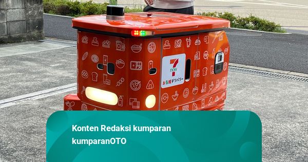 Melihat Robot Kurir Suzuki di Jepang, Antar Pesanan Secara Autonomous