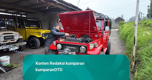 Bukan Diesel, Toyota Hardtop Bensin Jadi Favorit di Bromo