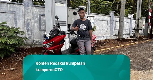 Cerita Ruspan Pakai Motor Listrik Lampung-Jakarta, Waktu Tempuh 13 Jam