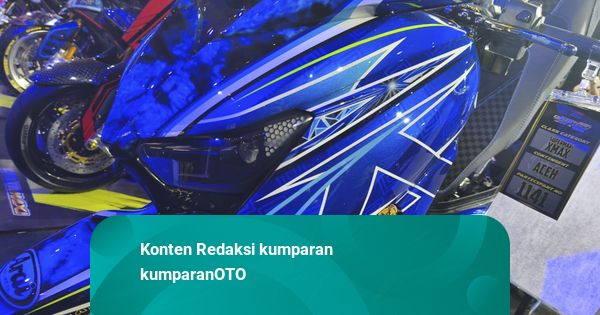 Modifikasi Yamaha XMAX Pakai Emas 18 Karat, Modalnya hampir Rp 1 Miliar
