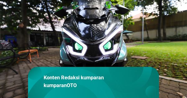 Foto: Modifikasi Polytron Fox R, Saat Motor Listrik Juga Bisa Tampil Nyentrik