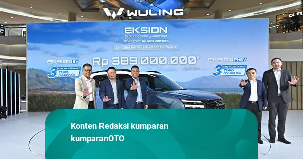 Harga Wuling Eksion Mulai Rp 389 Juta, SUV Pertama dengan Opsi EV dan PHEV