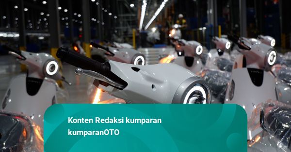 Foto: Melihat Produksi Motor Listrik VinFast di Vietnam