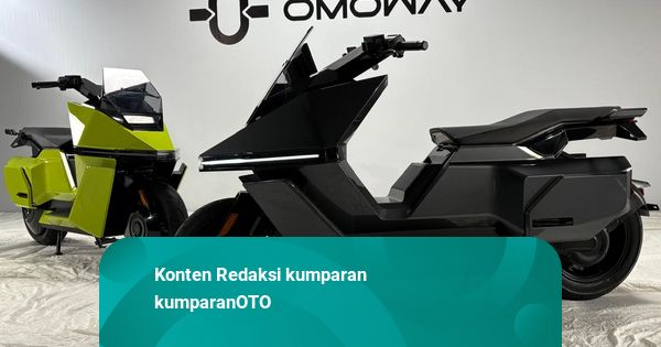 Intip Spesifikasi Omoway OMO-X, Motor Listrik Kasta Premium Bertabur Fitur