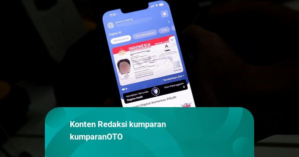 Punya SIM Digital Tapi Tak Bawa Kartu Fisik, Bakal Ditilang?