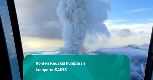Gunung Berapi Tak Aktif 500 Tahun Mendadak Meletus usai Gempa Dahsyat Kamchatka