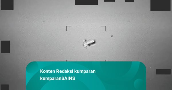 AS Ungkap Foto Video UFO yang Belum Pernah Dilihat Sebelumnya