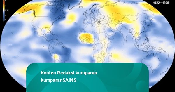 Histogram Suhu Bumi Video 36 Detik Ini Tunjukkan Perubahan Suhu di Bumi Selama 137 tahun ...