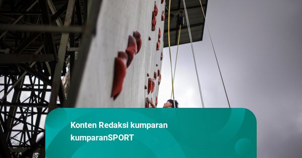 Foto: Atlet Panjat Tebing Indonesia Jalani TC di Bekasi