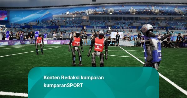 Foto: China Gelar Olimpiade Robot Humanoid, 16 Negara Adu Kecanggihan