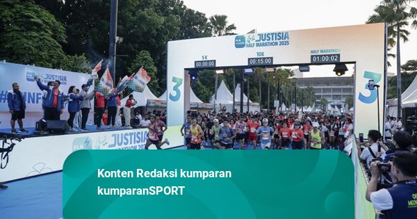 PLN Mobile Justisia Half Marathon 2025 Sukses Digelar, Ramaikan Plaza Barat GBK