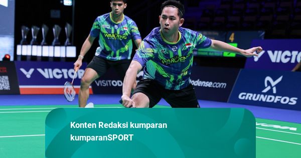 Hylo Open: Dihiasi Tikungan Maut, Sabar/Reza Hantam Wakil Prancis