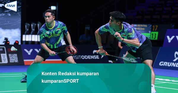Hylo Open: Sabar/Reza Singkirkan Ganda Putra Terbaik Malaysia Usai Duel 3 Gim