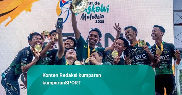 RI Berjaya: Nusantara Pro Cycling Team Ukir Sejarah di Le Tour de Langkawi