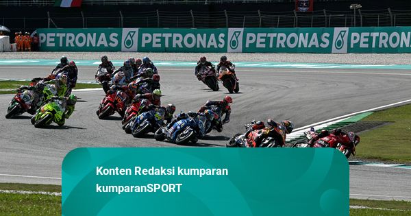 MotoGP Malaysia: Alex Marquez Terdepan, Francesco Bagnaia Gagal Finis