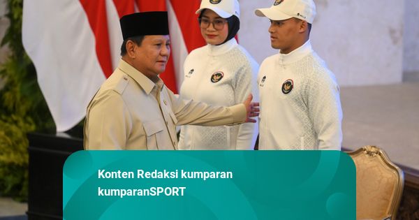 Foto: Prabowo Lepas Kontingen SEA Games 2025 Thailand di Istana Negara