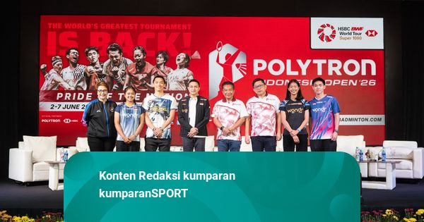 Polytron Indonesia Open 2026 Siap Panaskan Istora, Hadir dengan Basis Teknologi