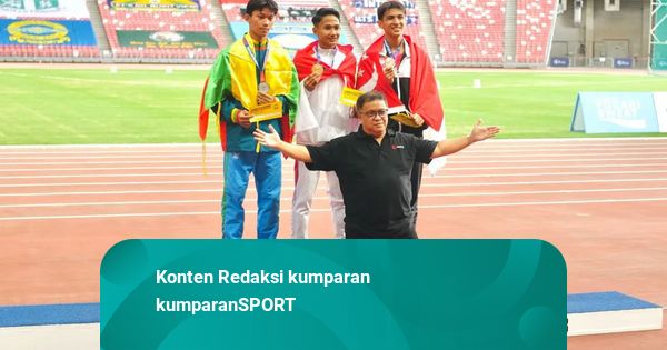 Atletik Indonesia Torehkan Prestasi di Singapura, Bawa Pulang 8 Emas