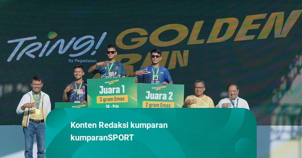 Pegadaian Sukses Gelar Tring! Golden Run 2026 dan Salurkan Donasi Rp 1,25 Miliar