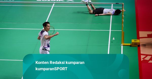 Foto: Jonatan Christie Amankan Tiket Final Indonesia Open 2026