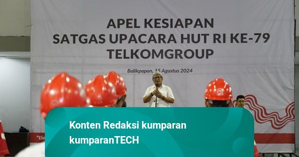 200 Personel TelkomGroup Sigap 24/7 Kawal Upacara HUT ke-79 RI di IKN