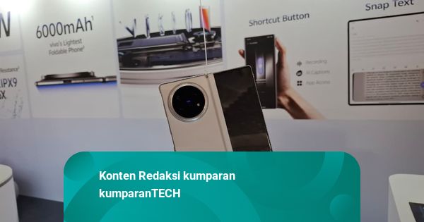 Vivo X Fold 5 Dirilis di Indonesia, Ini Harga Resminya