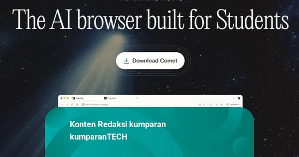 Comet, Web Browser AI Milik Perplexity Kini Bisa Dipakai Gratis