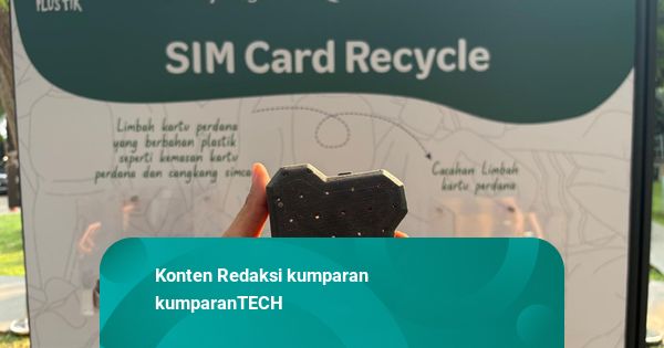 Telkomsel Perkuat Komitmen ESG, Limbah Kartu Perdana Disulap Jadi Paving Block